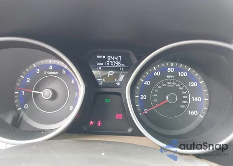 2012 Hyundai Elantra Limited (Ulsan Plant) из США, поврежденный, VIN KMHDH4AE6CU192982